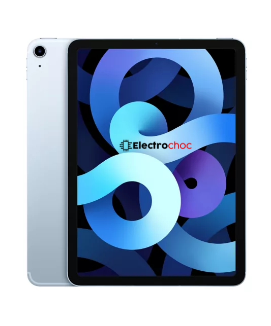 Apple iPad Air 4 10.9'' 256Go A14 Bionic Wi-Fi MYFY2VC/A - Bleu Ciel