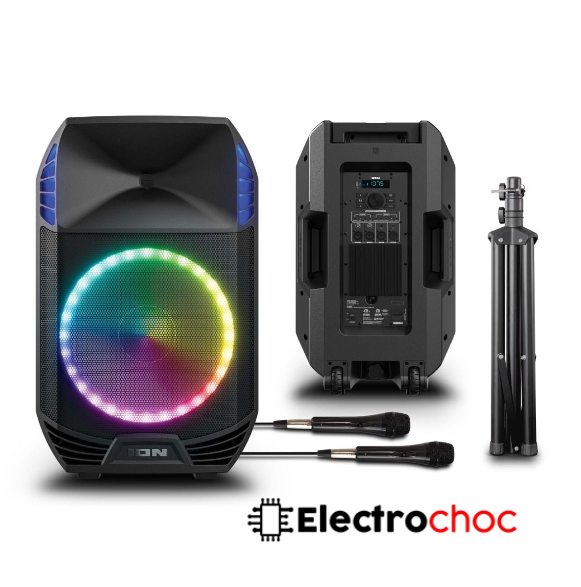 Système de haut-parleurs Bluetooth® haute puissance 600 Watts de ION avec  Optimisation acoustique™ et Lumières - ION Total PA Extreme - Magasin  Electro Choc